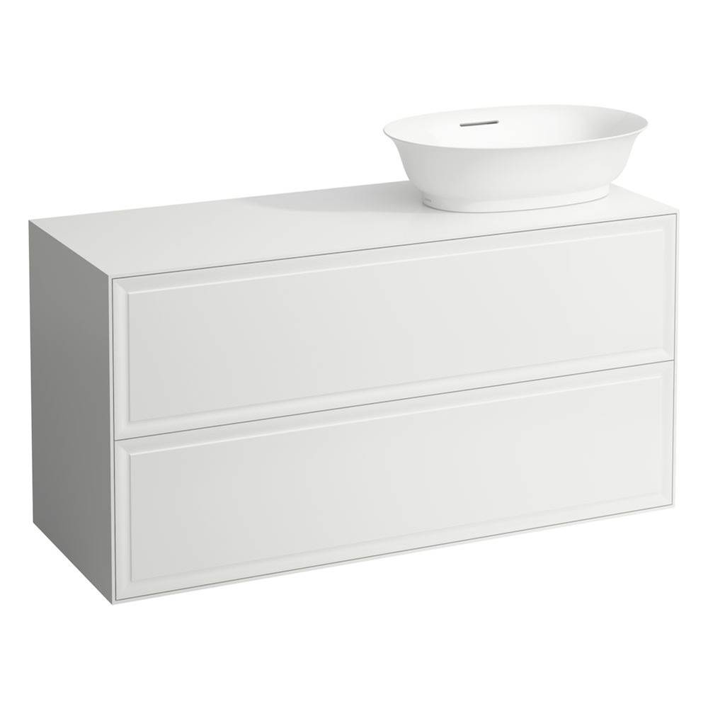 Laufen Drawer element Only, 2 drawers, cut-out right, matches bowl washbasins 812852, 812855