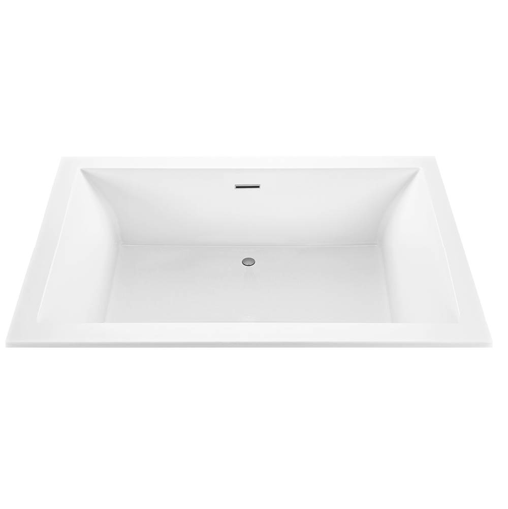 MTI Baths Andrea 18 Acrylic Cxl Undermount Ultra Whirlpool - Biscuit (72X48.25)