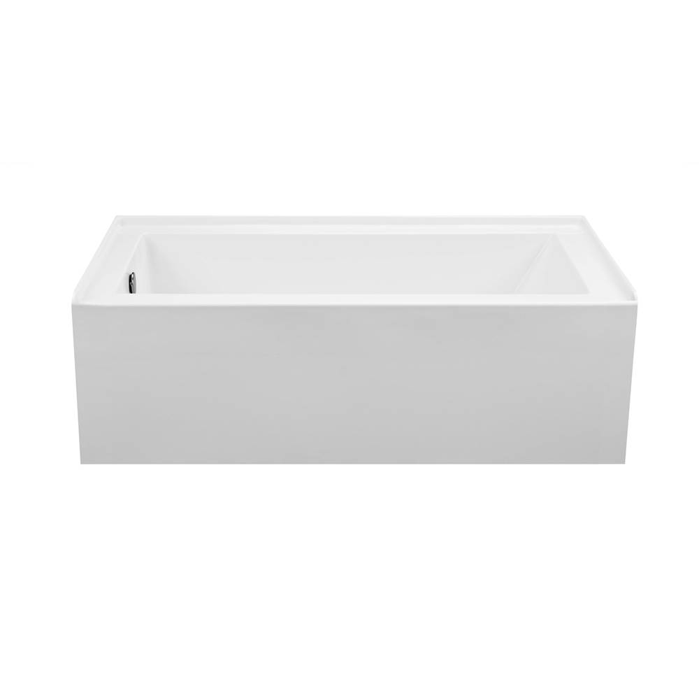 MTI Baths Cameron 2 Dolomatte Integral Skirted Rh Drain Air  Bath - White (60X30)