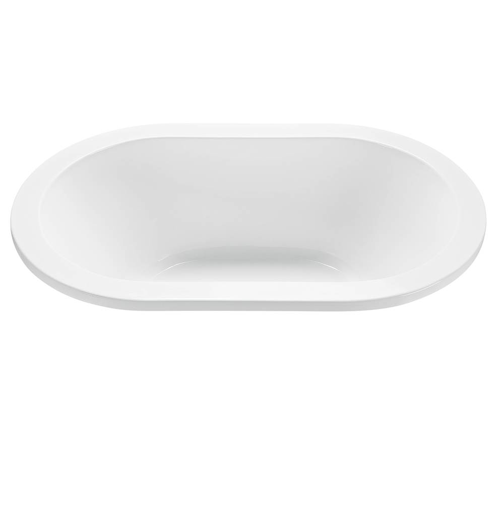MTI Baths New Yorker 2 Acrylic Cxl Undermount Air Bath Elite - White (65.5X41.5)