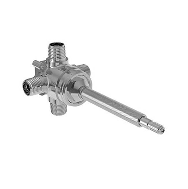 Newport Brass 1/2'' In-wall diverter valve, 5 function w/off