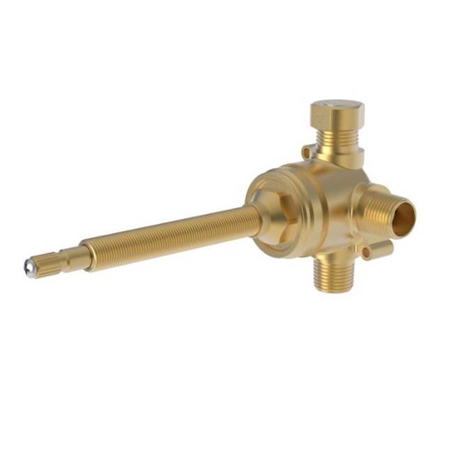 Newport Brass 1/2'' In-wall diverter valve, 3 function w/ NO off