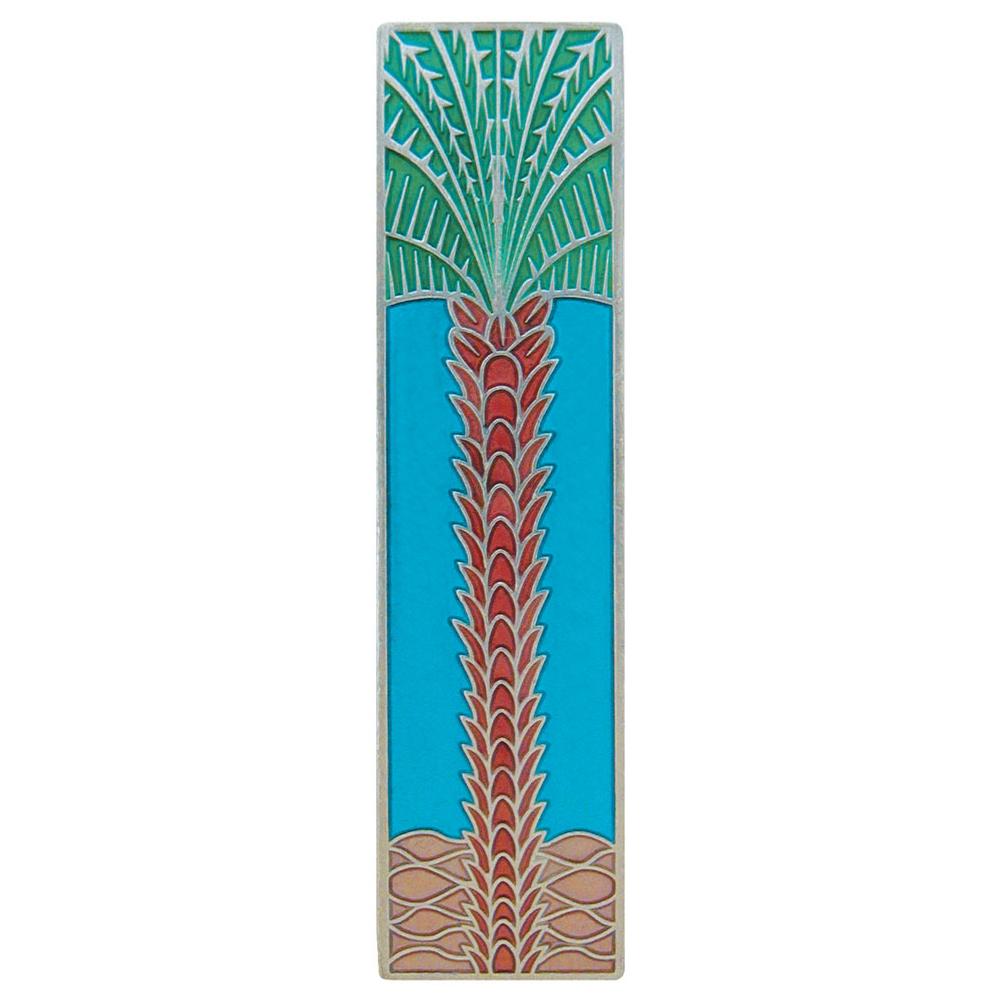 Notting Hill Royal Palm Pull Brilliant Pewter/Turquoise (Vertical)