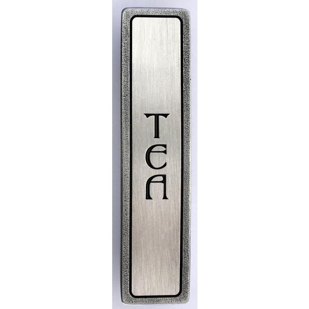 Notting Hill ''TEA'' Pull Antique Pewter (Vertical)