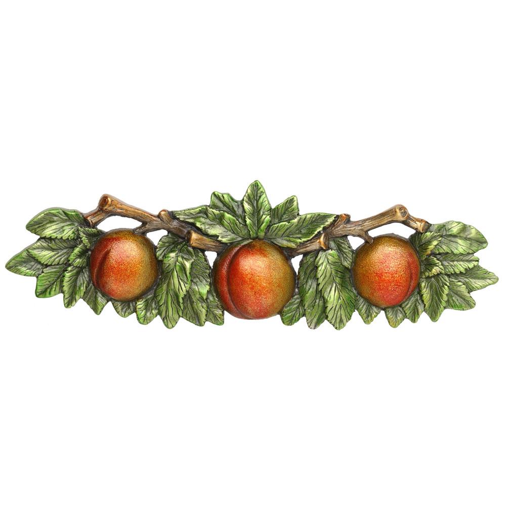 Notting Hill Georgia Peach Pull Hand-tinted Antique Pewter