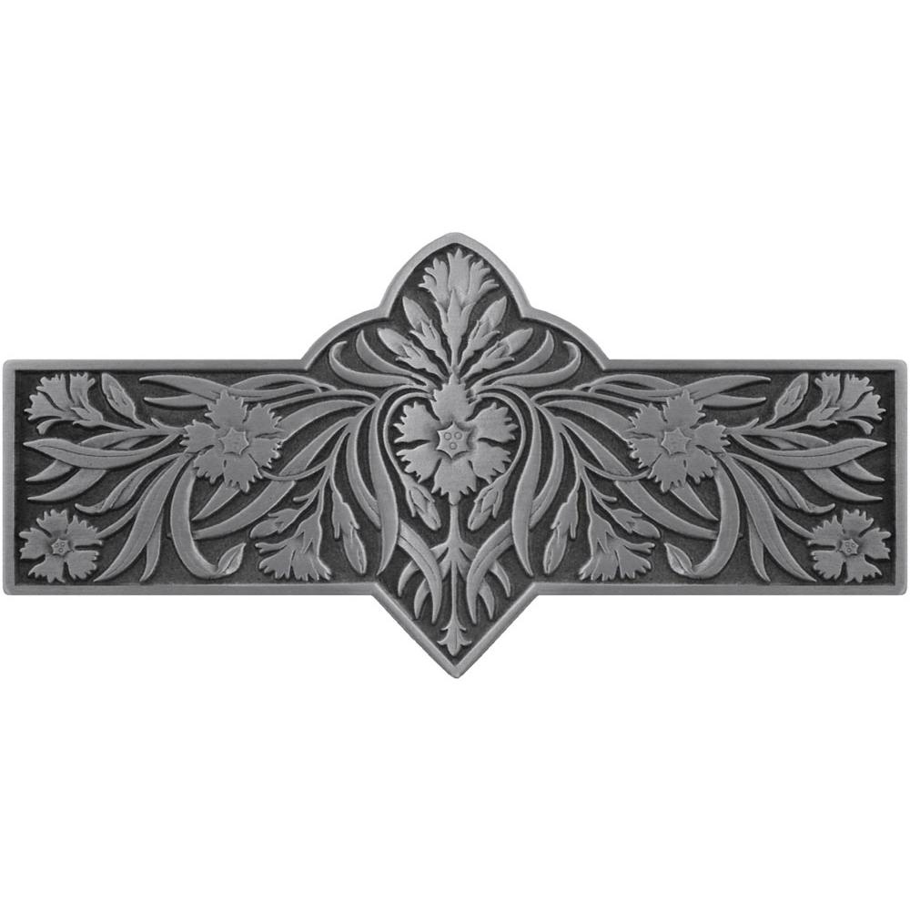 Notting Hill Dianthus Pull Antique Pewter
