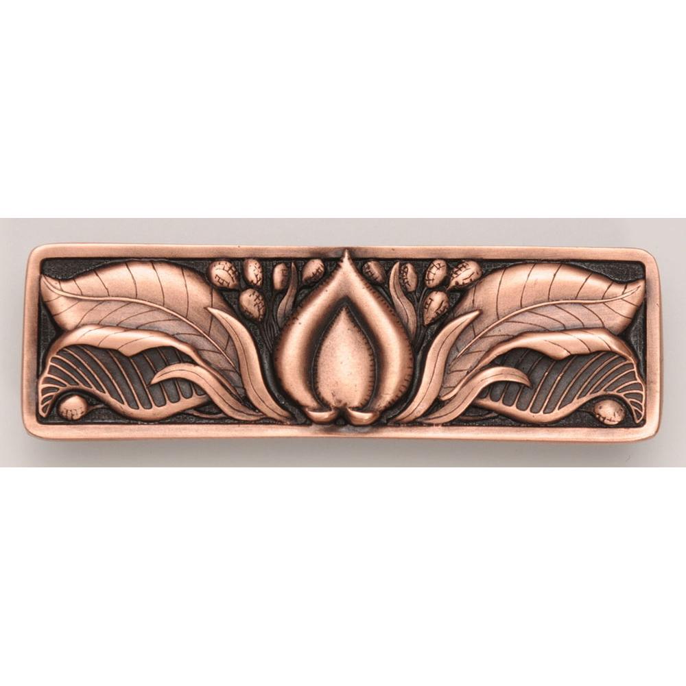 Notting Hill Hope Blossom Pull Antique Copper