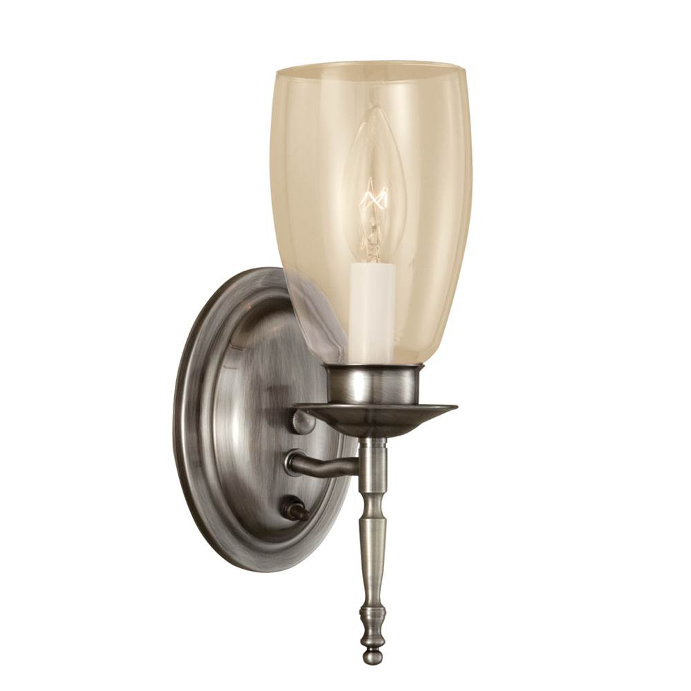 Norwell Legacy Indoor Wall Sconce - Pewter