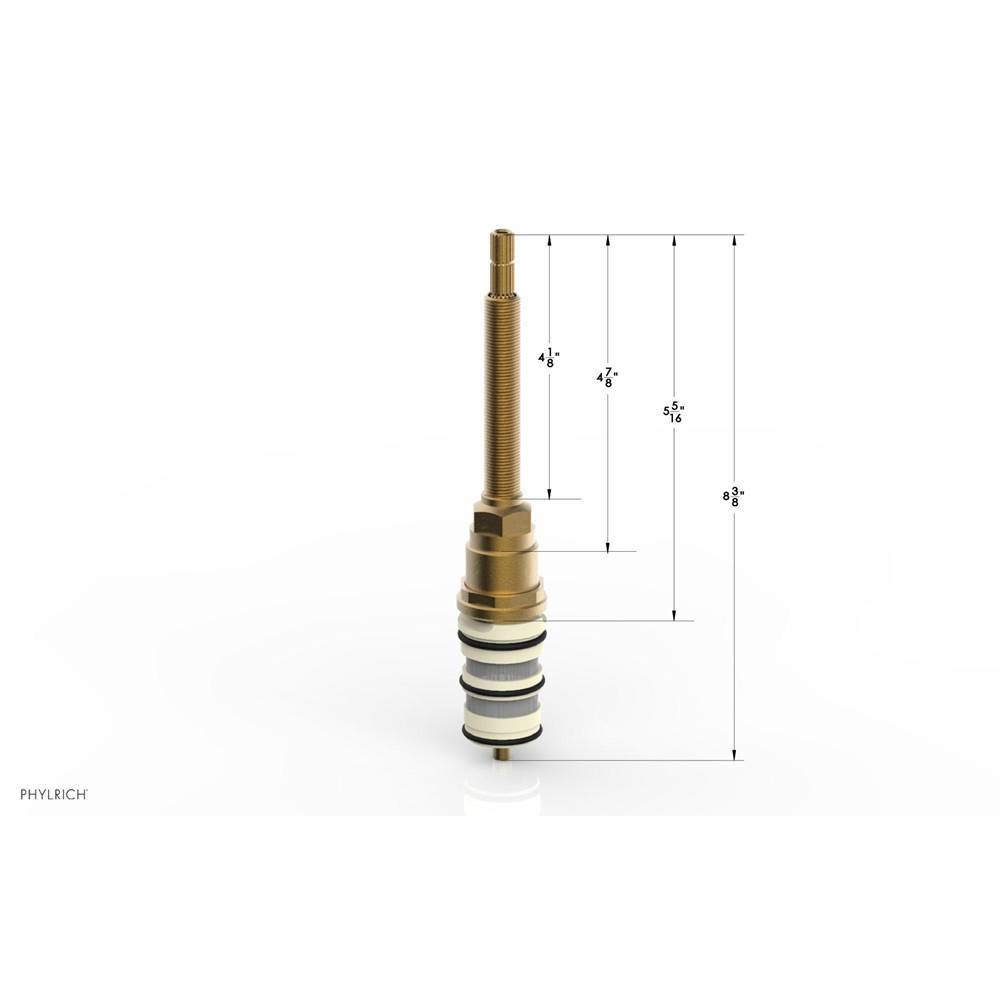 Phylrich Replacement 3/4'' Thermostatic Valve Cartridge and Stem