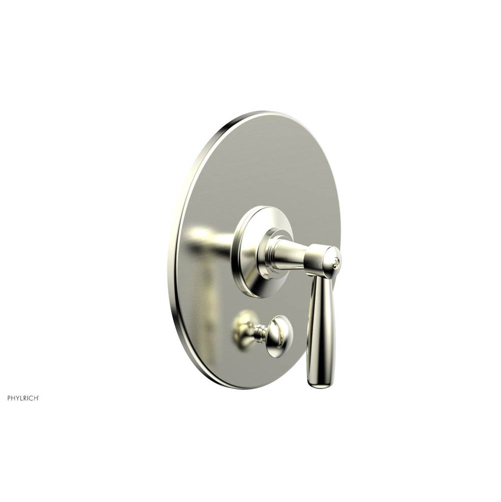 Phylrich Pb  Works  Shwr Plate W/Div, Lever Handle