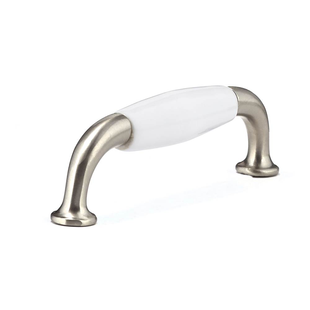 Richelieu America Traditional Ceramic and Metal Pull - 9700