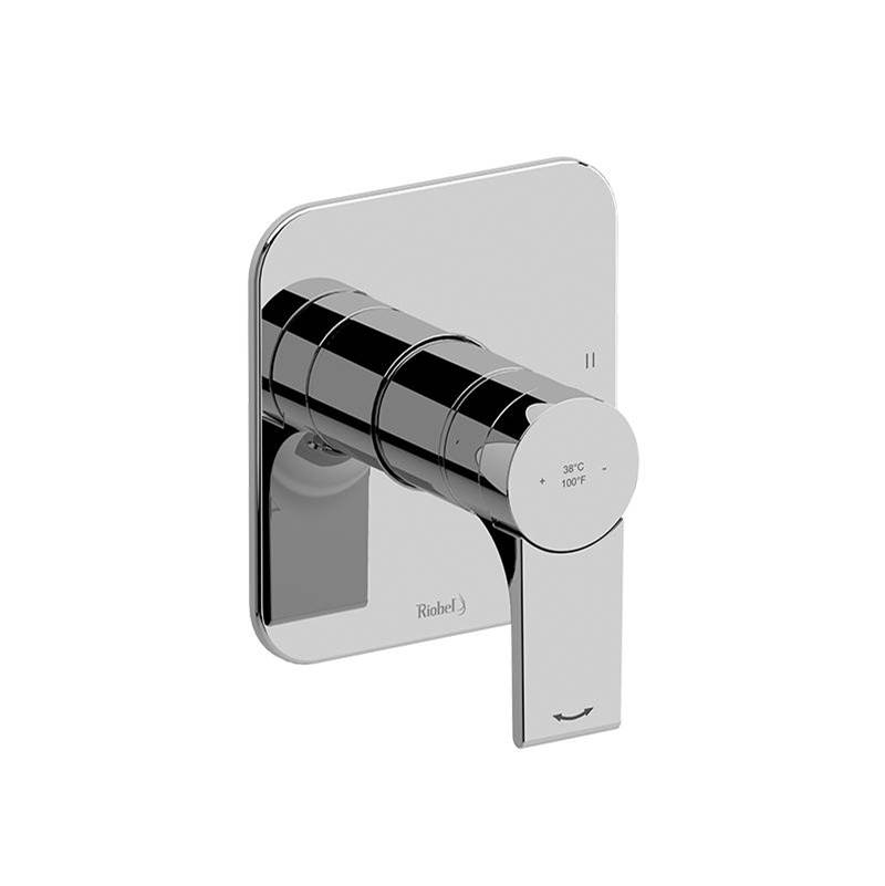 Riobel Fresk™ 1/2'' Therm & Pressure Balance Trim With 2 Functions