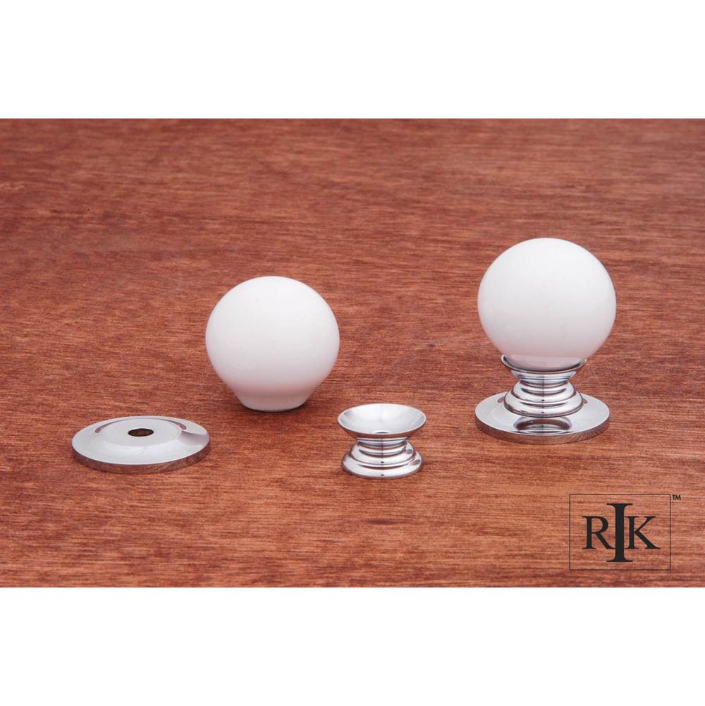 RK International Small Globe Porcelain Knob