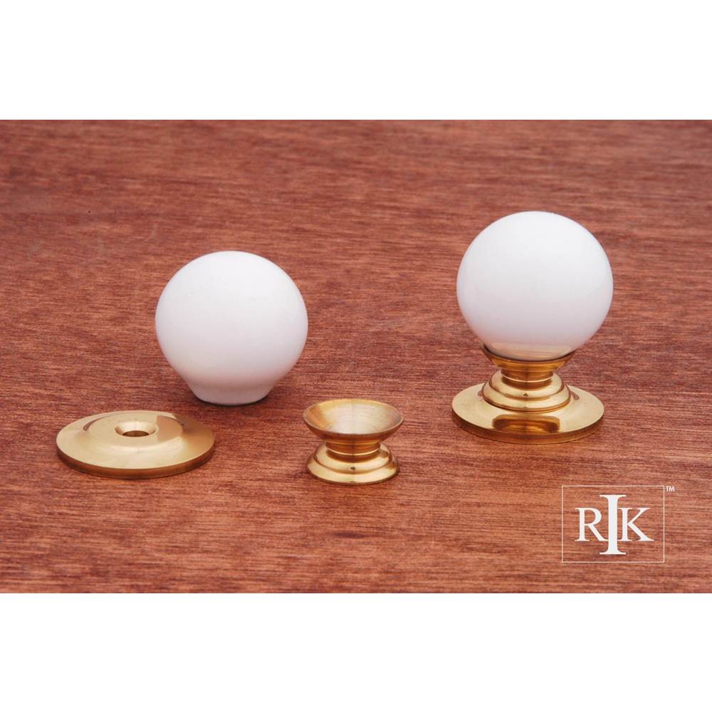 RK International Small Globe Porcelain Knob