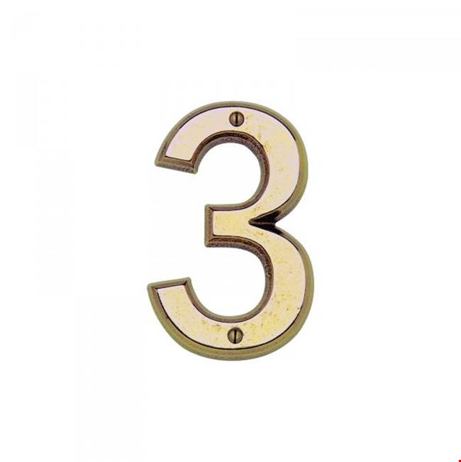 Rocky Mountain Hardware Home Accessory House Number, 6'', 3