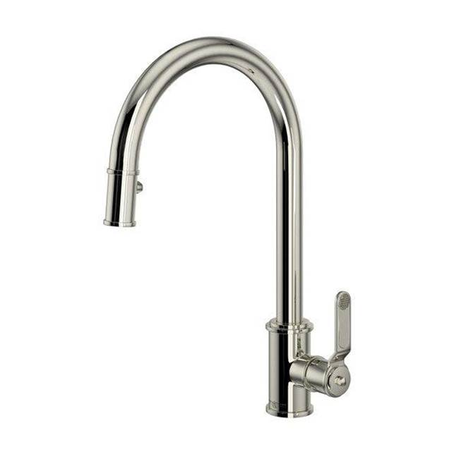 Rohl Armstrong™ Pull-Down Kitchen Faucet With C-Spout