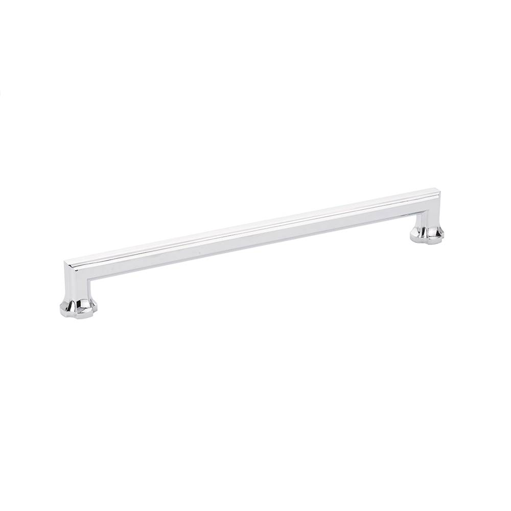 Schaub And Company Concealed Surface, Appliance Pull, Polished Chrome, 12'' cc
