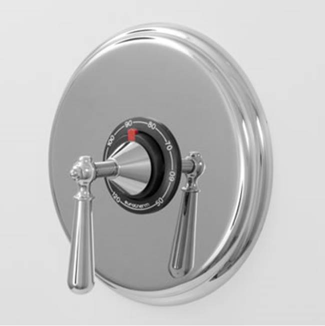 Sigma 3/4'' Thermostatic Set With 9'' Plate Trim Loire Satin Nickel Pvd .42