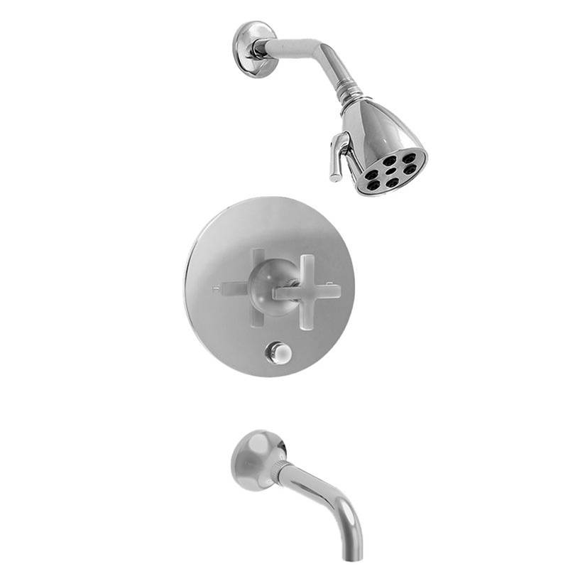 Sigma Pressure Balanced Tub & Shower Set Trim (Includes Haf And Wall Tub Spout) Stella X Antique Bronze .57