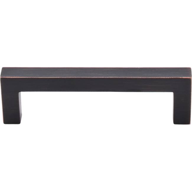 Top Knobs Square Bar Pull 3 3/4 Inch (c-c) Tuscan Bronze