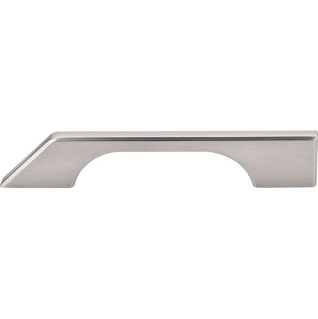 Top Knobs Tapered Pull 5 Inch (c-c) Brushed Satin Nickel