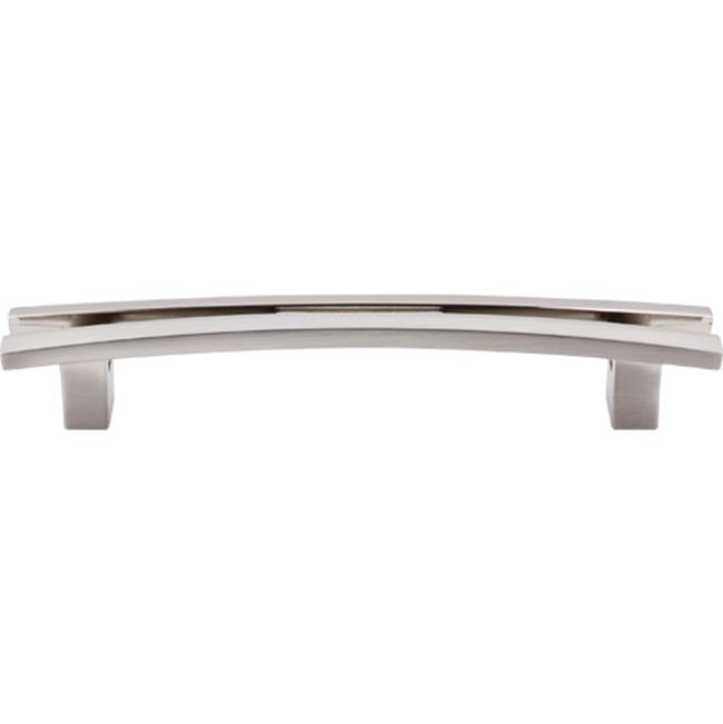Top Knobs Flared Pull 5 Inch (c-c) Brushed Satin Nickel