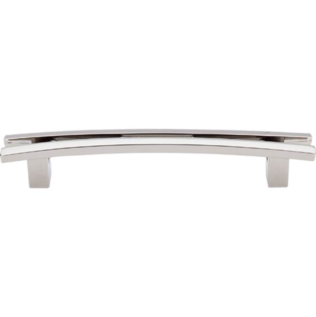 Top Knobs Flared Pull 5 Inch (c-c) Polished Nickel