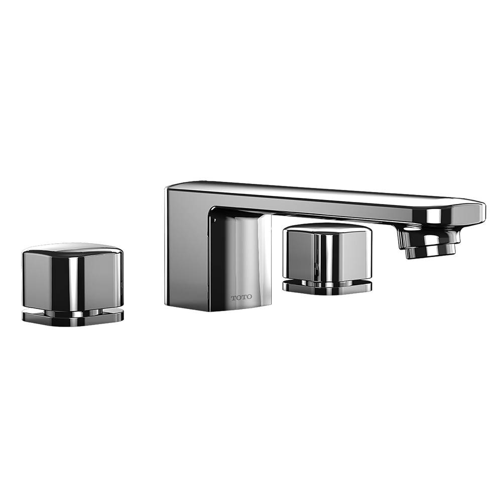 TOTO Upton 3Hole Deck Bath Faucet Brass Cp Finish
