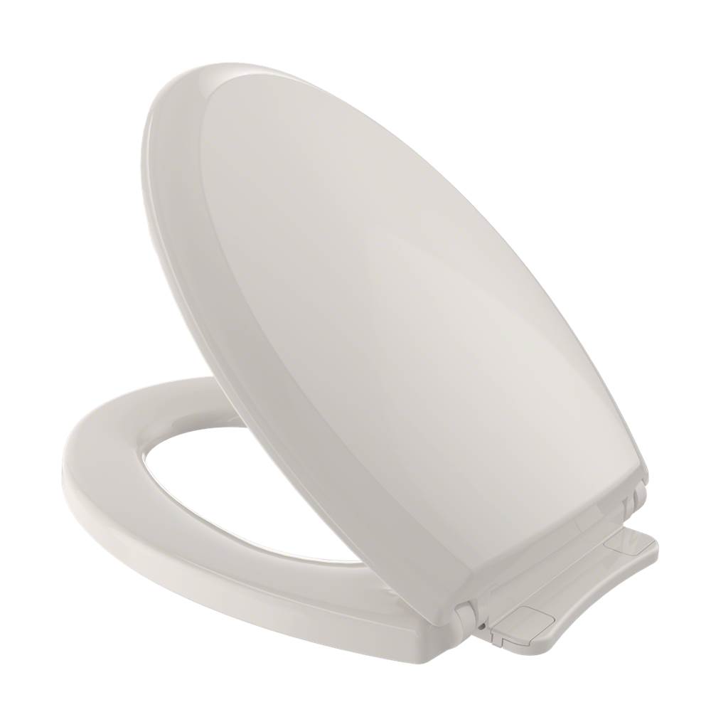 TOTO Toto® Guinevere® Softclose® Non Slamming, Slow Close Elongated Toilet Seat And Lid, Sedona Beige
