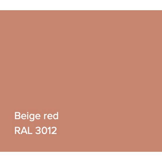 Victoria + Albert RAL Basin Beige Red Gloss