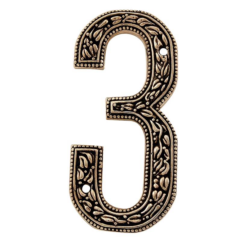 Vicenza Designs San Michele, Number 3, Antique Gold