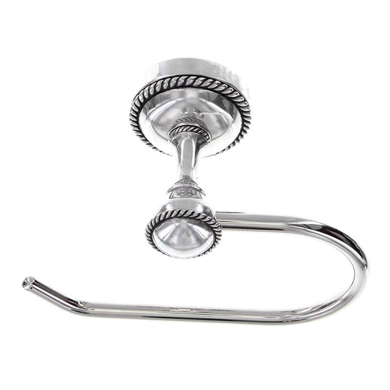 Vicenza Designs Equestre, Toilet Paper Holder, French, Antique Silver