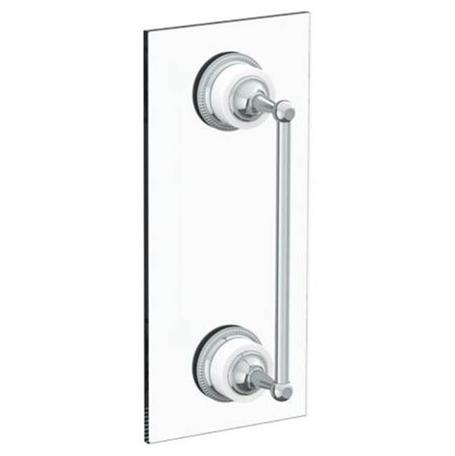 Watermark Venetian 12” shower door pull/ glass mount towel bar