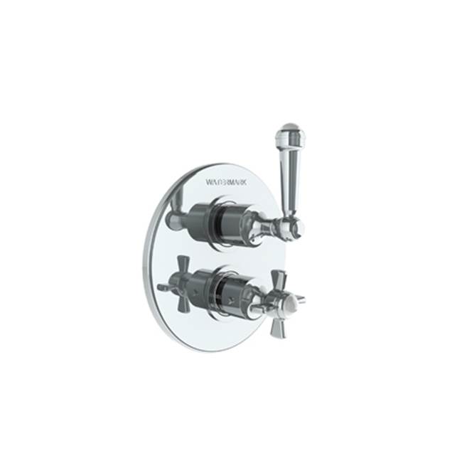 Watermark Wall Mounted Thermostatic Shower Trim with built-in control, 7 1/2''
