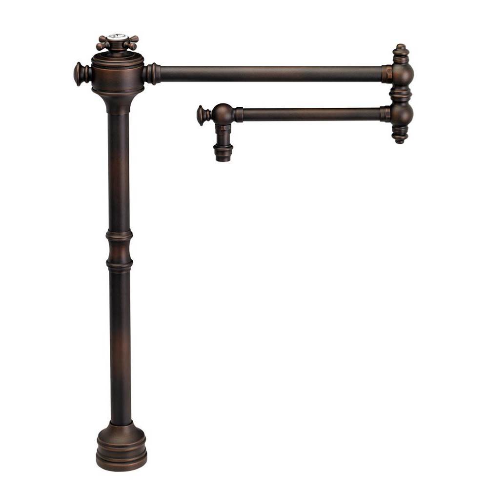 Waterstone Waterstone Traditional Counter Mounted Potfiller - Cross Handle